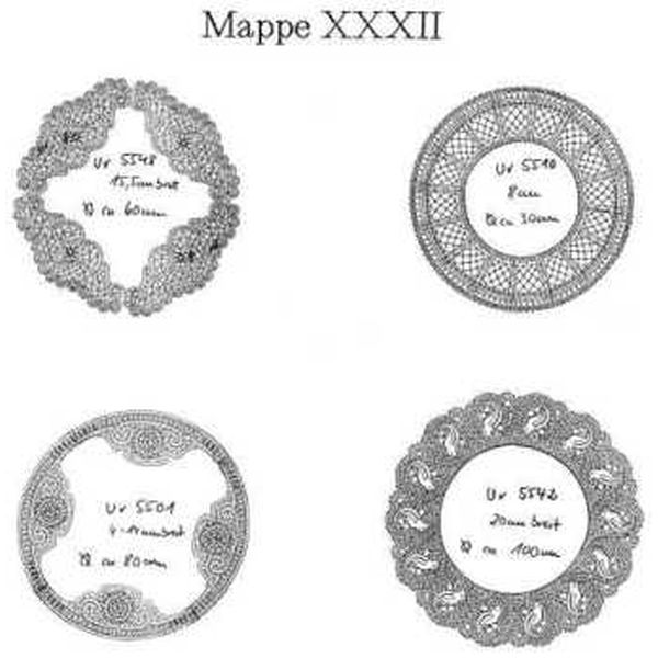 Ostmark Klöppelschätze Mappe 32