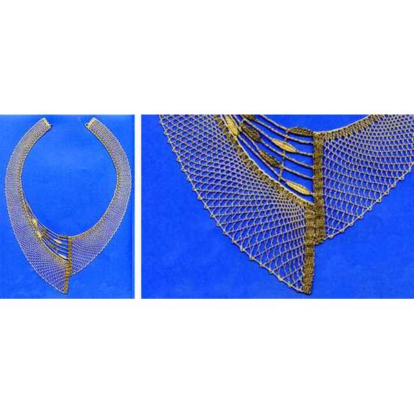 Klöppelbriefe Halsschmuck