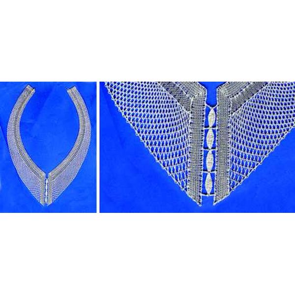 Klöppelbriefe Halsschmuck