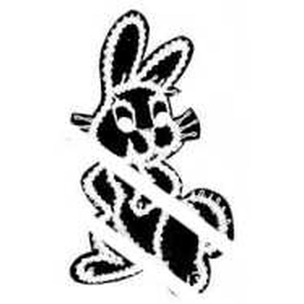 Klöppelbrief Häschen