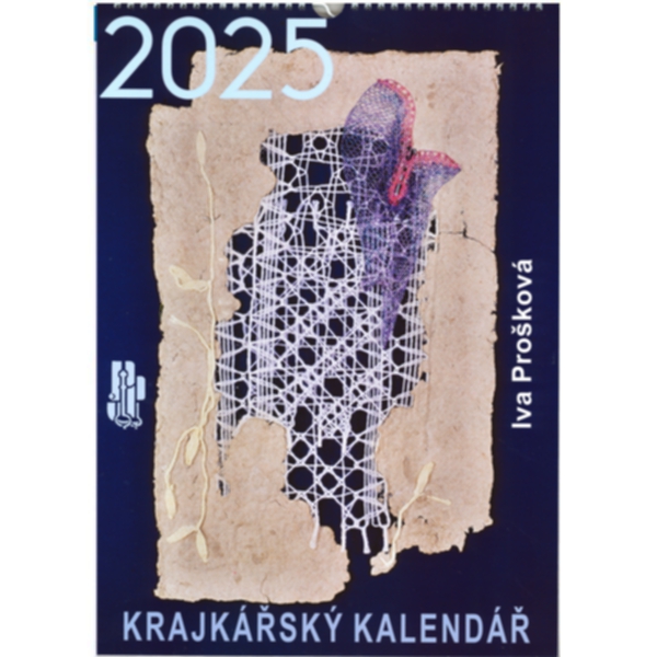 Spitzenkalender 2025 mit Klöppelbriefen