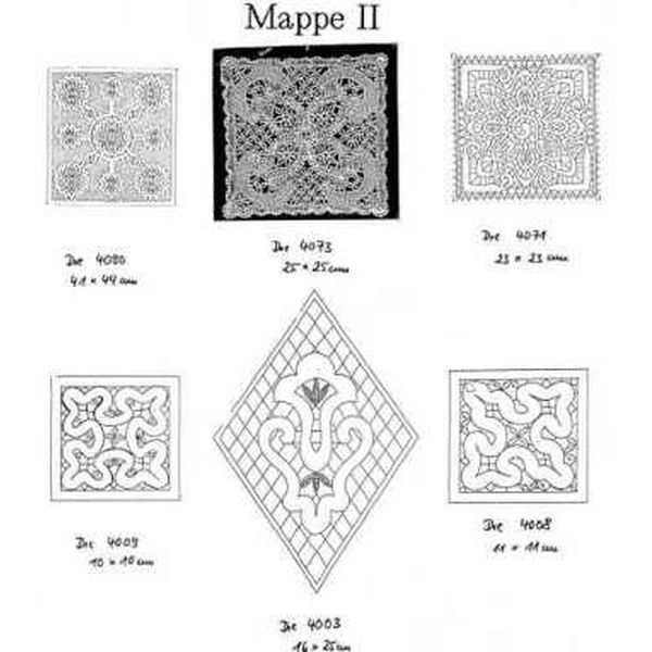 Ostmark Klöppelschätze Mappe 2