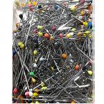 Glass Head Pins - rustproof 