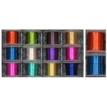 Wire Colored, 12 Spools 