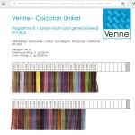 Venne Color card multicolor 