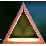 Triangle with LED lighting 35cm 