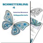 Klöppelbrief Schmetterling 4 