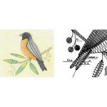 Pattern Bullfinch 