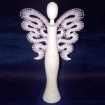 pattern angel wings for wooden body 18cm 