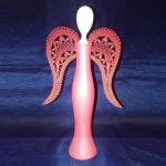 Pattern angel wings for wooden body 22cm 