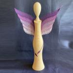 pattern angel wings for wooden body 26cm 