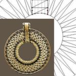pattern pendant "Sun" 
