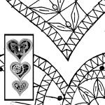 Pattern 3-part Hearts (Size 1, 2 & 3) 