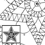 Pattern Star, 5-pointed 