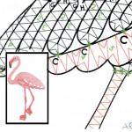 pattern Flamingo 