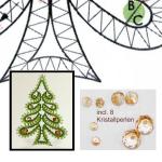 Klöppelbrief Tannenbaum Bastelset 