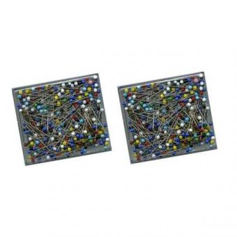 Kloeppelshop Glas Headed Pins, rustfree 