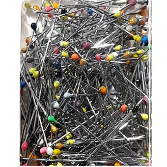 Glass Head Pins - rustproof 