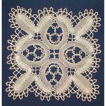 Bobbin Table Cloth, Square 