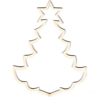 Wooden Frame Christmas Tree 