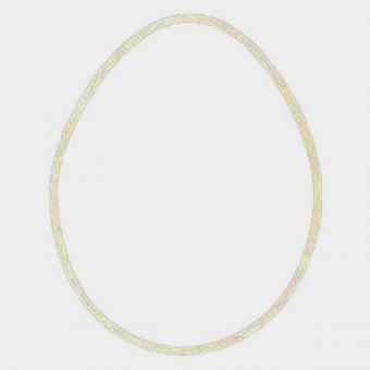 Wooden Frame Egg, small 