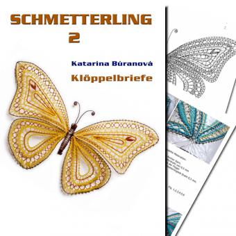 Klöppelbrief Schmetterling 2 