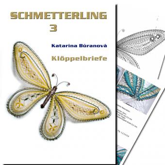 Klöppelbrief Schmetterling 3 