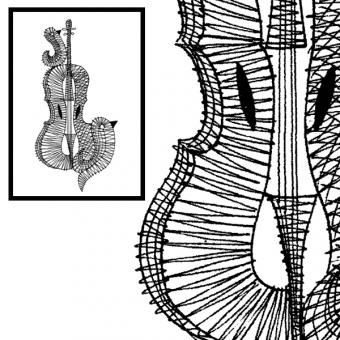 Pattern Violine 