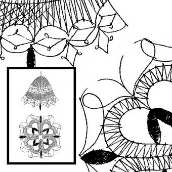 Pattern Bell and Star 