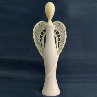 Pattern angel wings for wooden body 26cm 