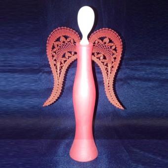 Pattern angel wings for wooden body 22cm 