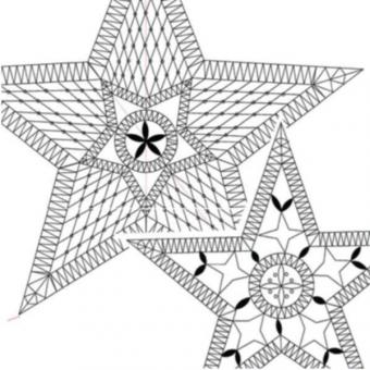 pattern star-set nr. 4, for LED-star-set 88048 