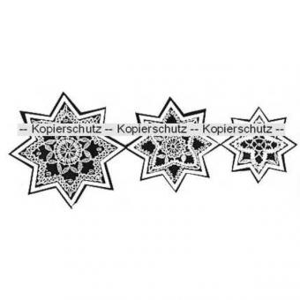 Pattern Star (Size 1, 2 & 3) 