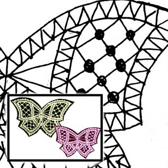 Pattern Butterfly, 2 Motives 