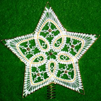 Pattern star 5-pointed 