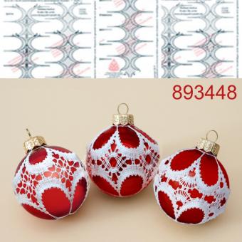 Pattern for Christmas tree decoration 