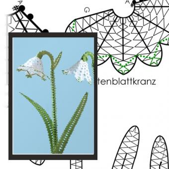Pattern March cup in 3D look 