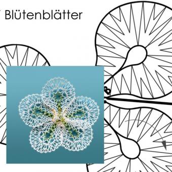 Pattern "Christrose" in 3D Optic 