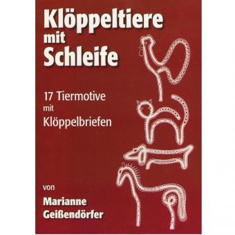 Klöppeltiere mit Schleife (bobbin animals with bow) 