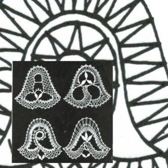 Klöppelbriefe Baumschmuck - Glöckchen 
