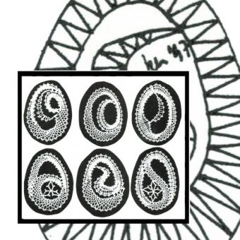 Pattern for easter eggs 