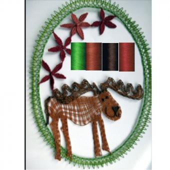 SET Elch KB + 4x Garn 