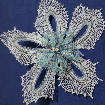 pattern ice flower 