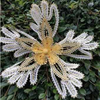 pattern fnger flower 