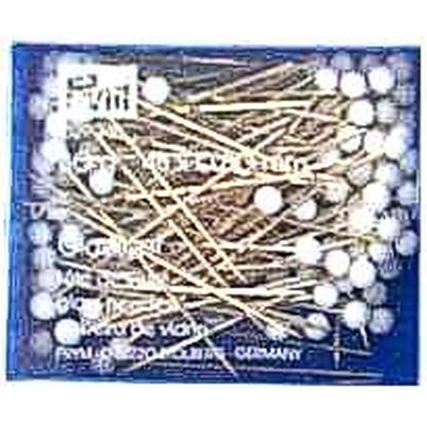 Glass-headed pins 