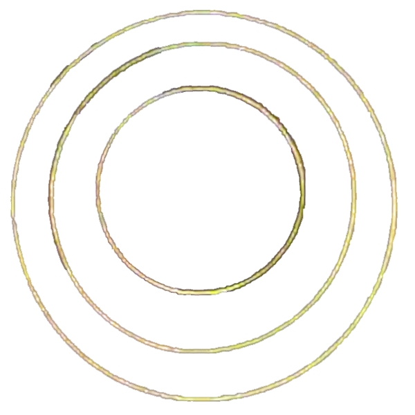 Metal Ring, gold-plated 