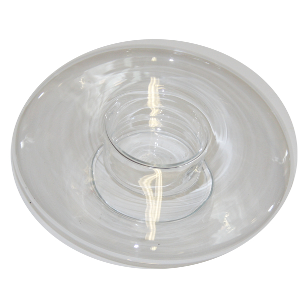 Glass Candle Holder UFO 