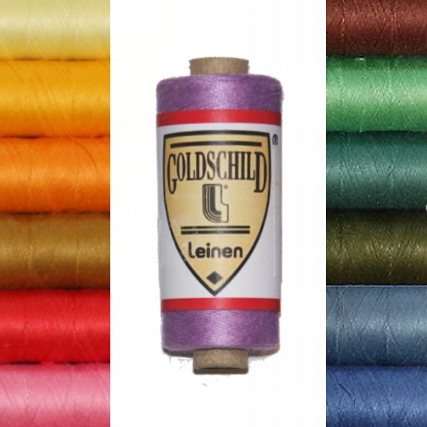 Goldschild Linen Yarn - Colored - NeL 66/3 