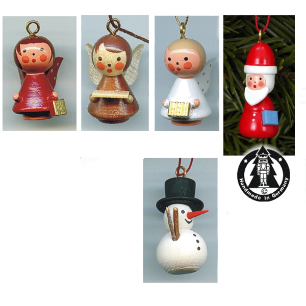 Wooden Miniatures to Hanging - Christmas 