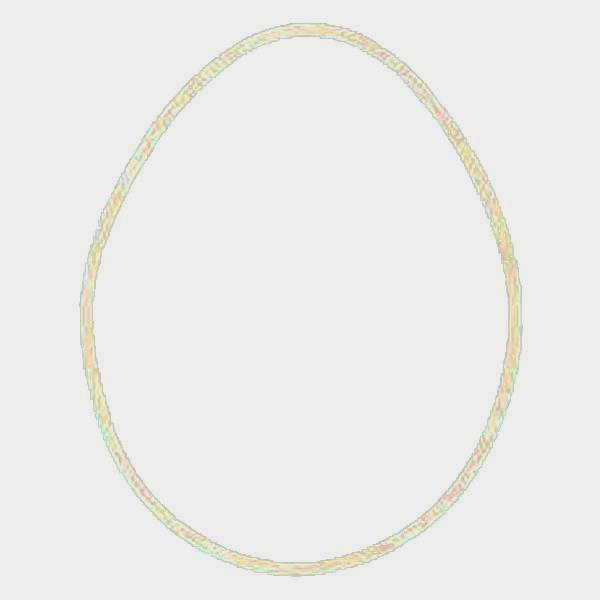 Wooden Frame Egg, small 